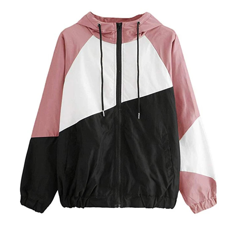 Hooded Windbreaker Jacket