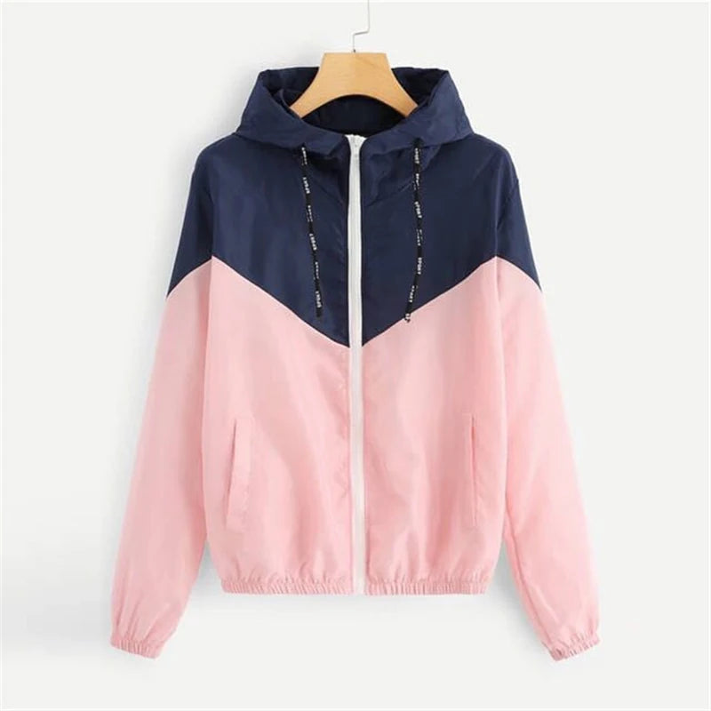 Hooded Windbreaker Jacket