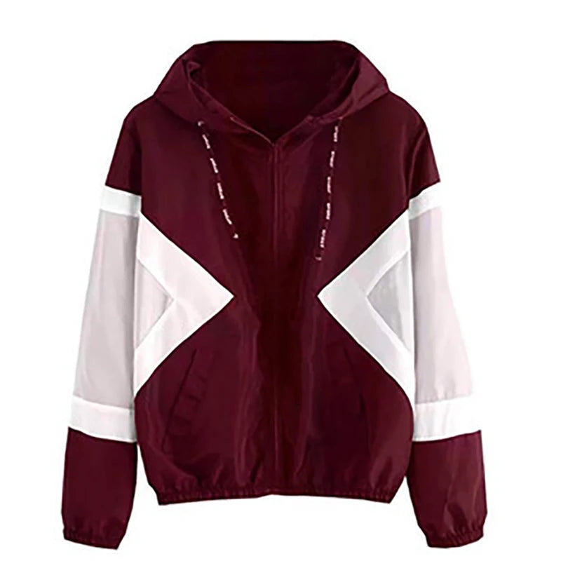 Hooded Windbreaker Jacket