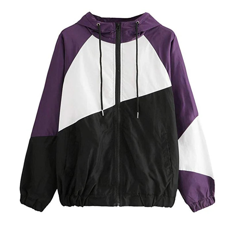 Hooded Windbreaker Jacket