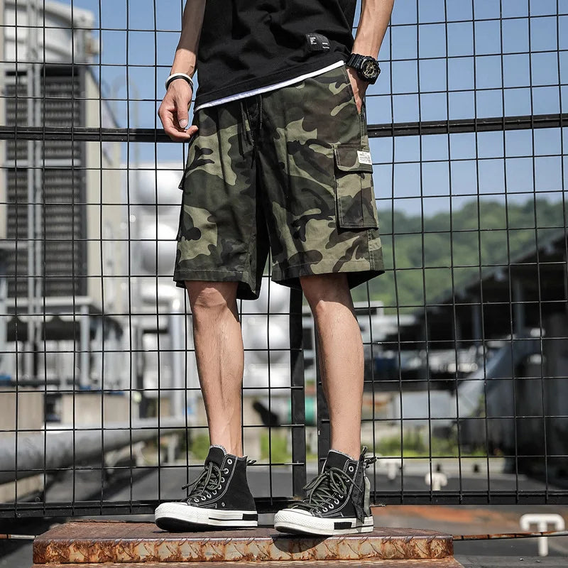 Camouflage Cargo Shorts