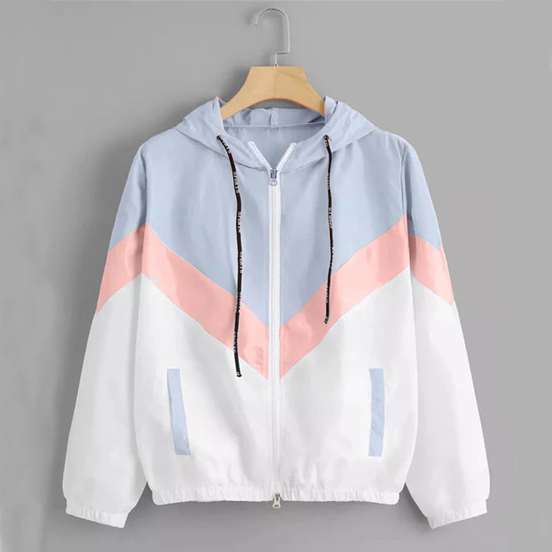 Hooded Windbreaker Jacket