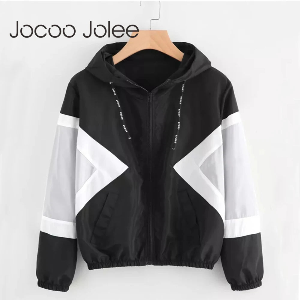 Hooded Windbreaker Jacket