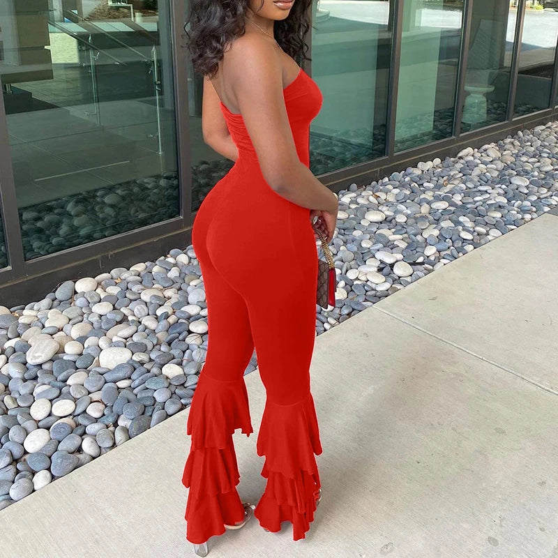 Strapless Bodycon Jumpsuit