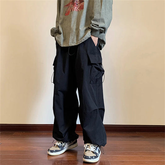 Multi Pocket Baggy Pants