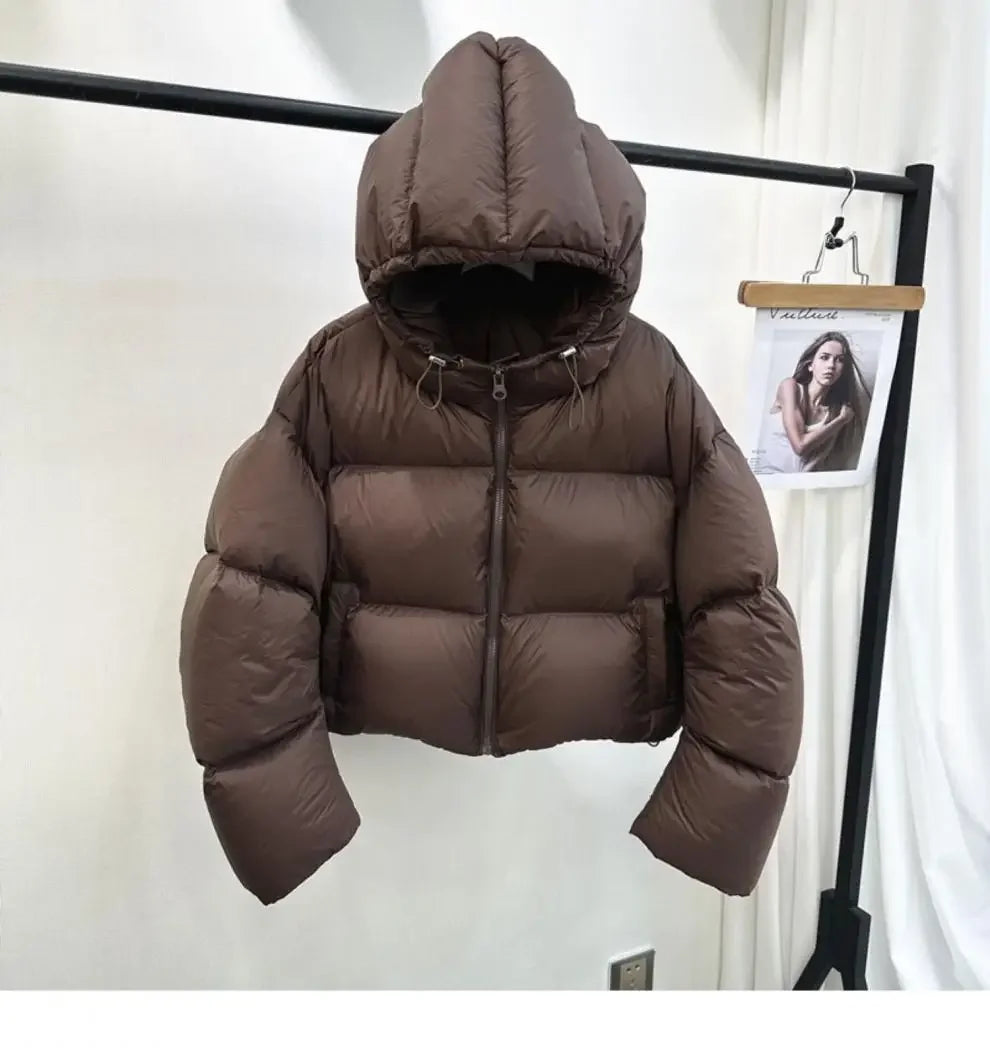 Hooded Loose Puffer Jacket