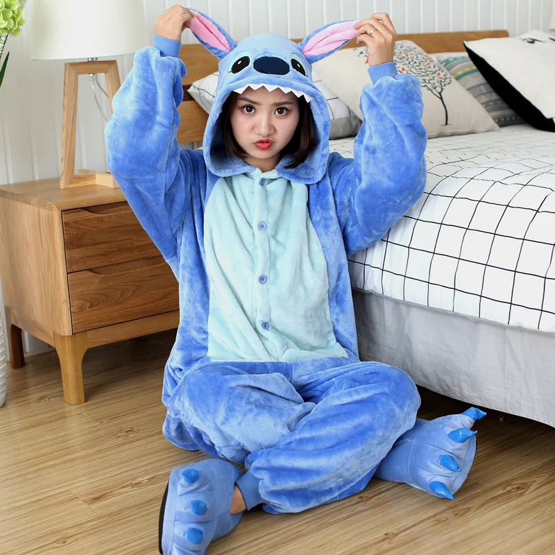 Animal Pajamas Jumpsuits