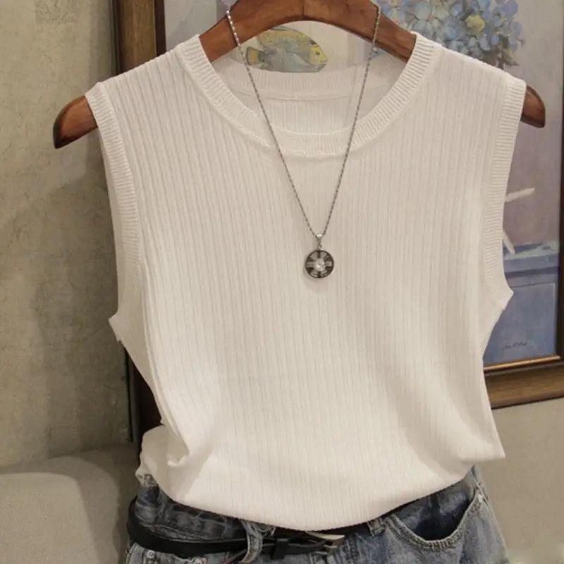 Sleeveless Blouse Shirt