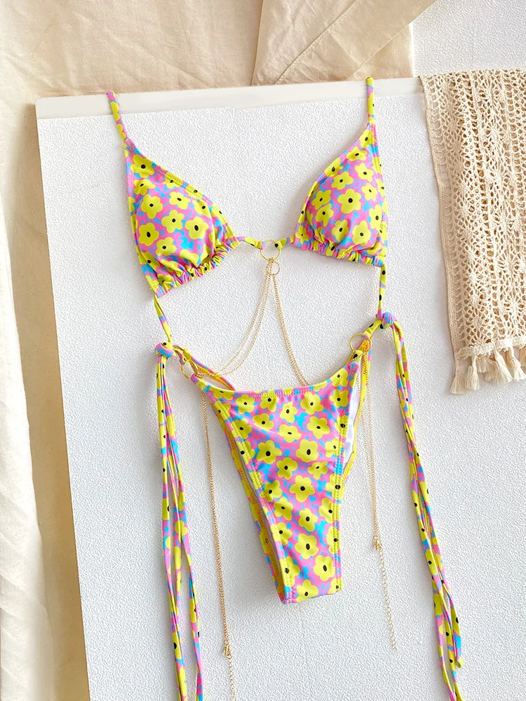 Triangle Chains Bikini