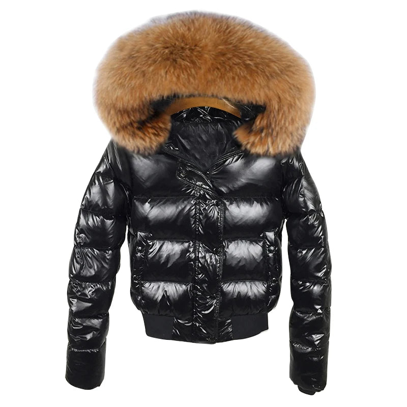 Fur Hooded Waterproof Jacket