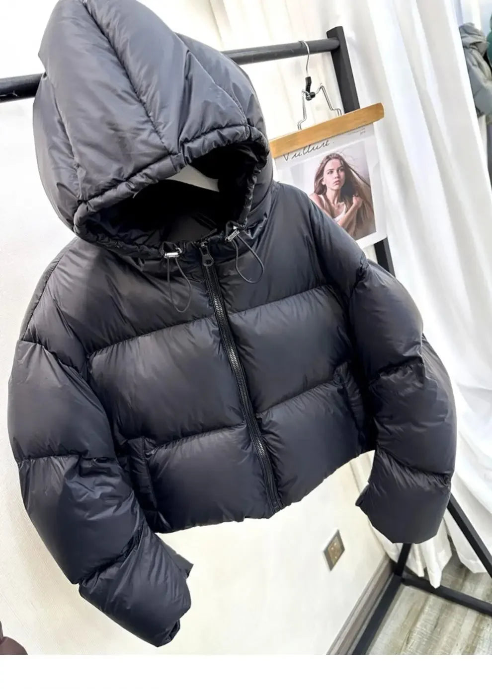 Hooded Loose Puffer Jacket