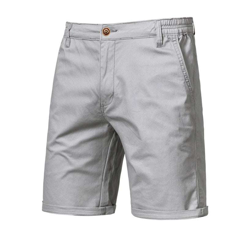 Cotton Solid Shorts