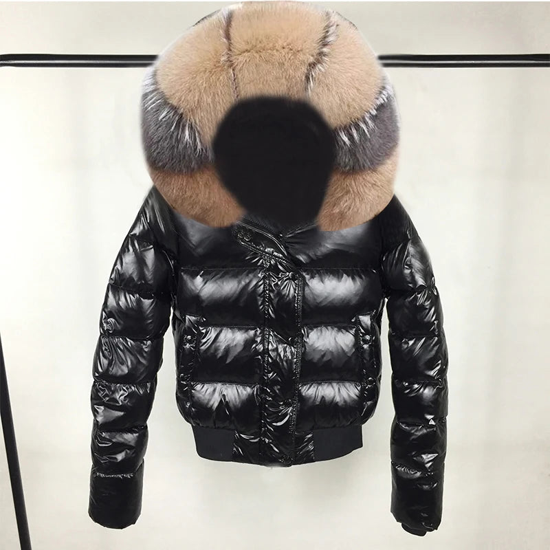 Fur Hooded Waterproof Jacket