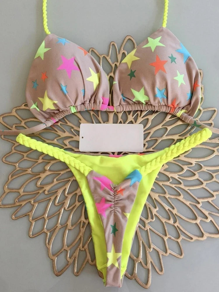 Print Brazilian Bikini