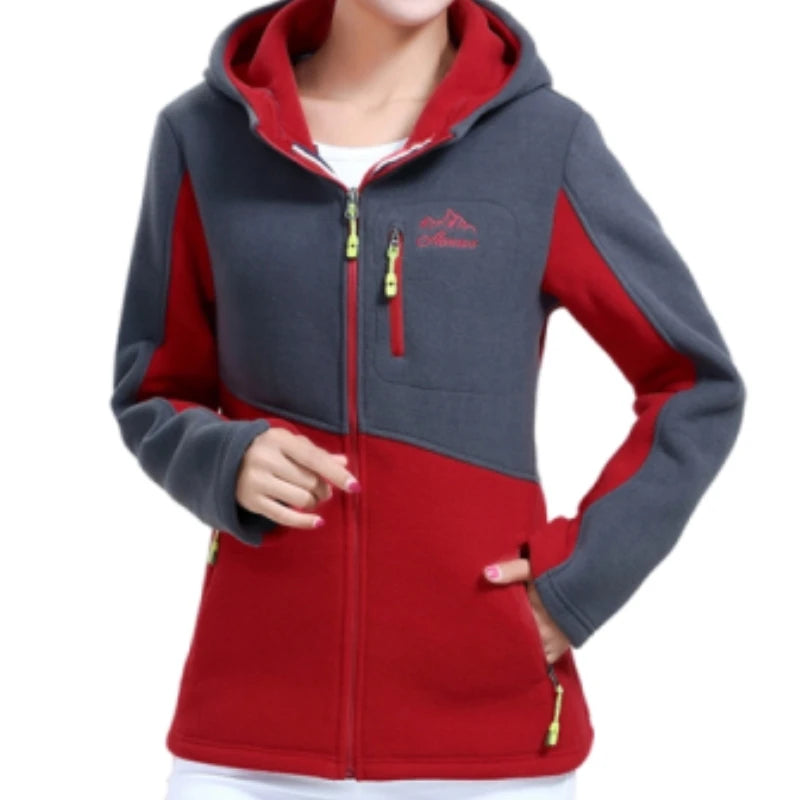 Fleece Embroidered Jacket