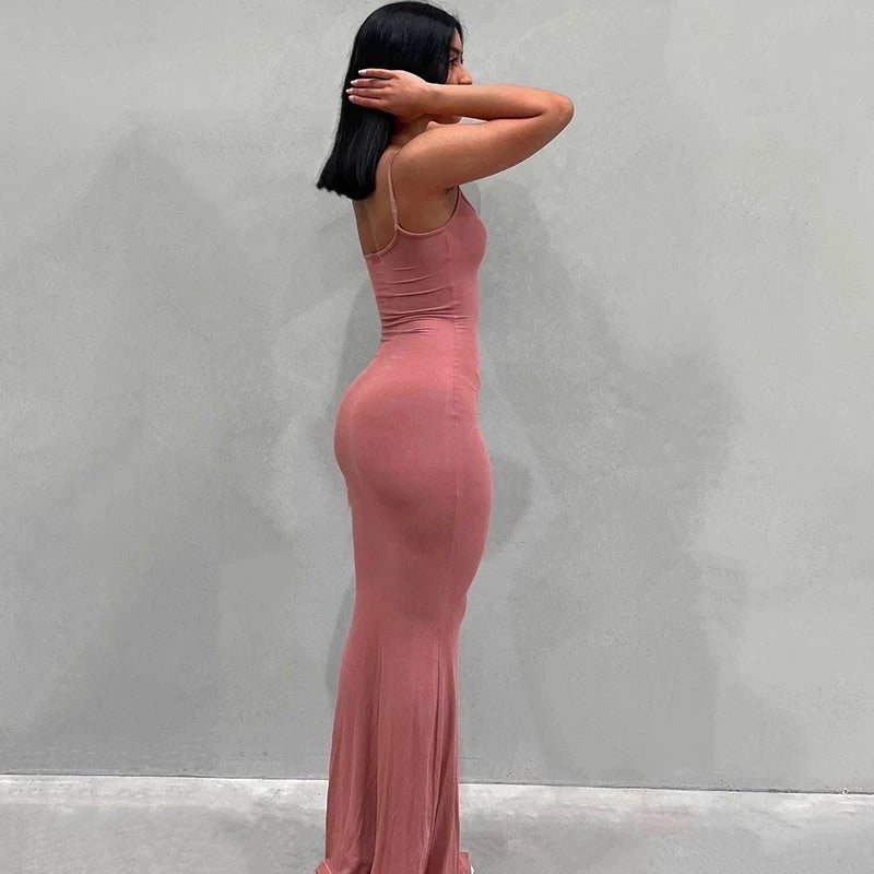 Sleeveless Backless Dress