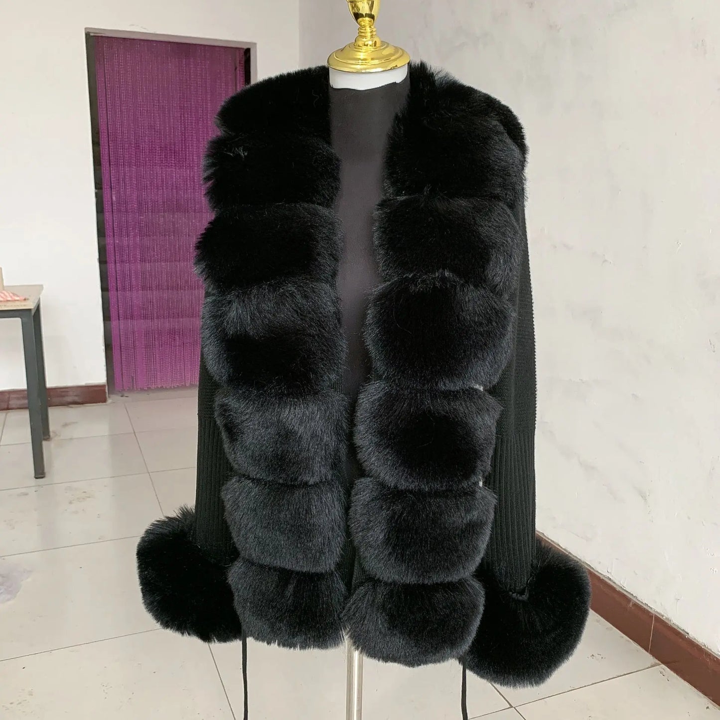 Faux Fur Jacket