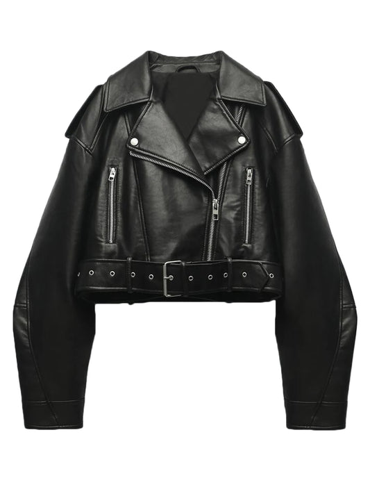 Faux Leather Jacket