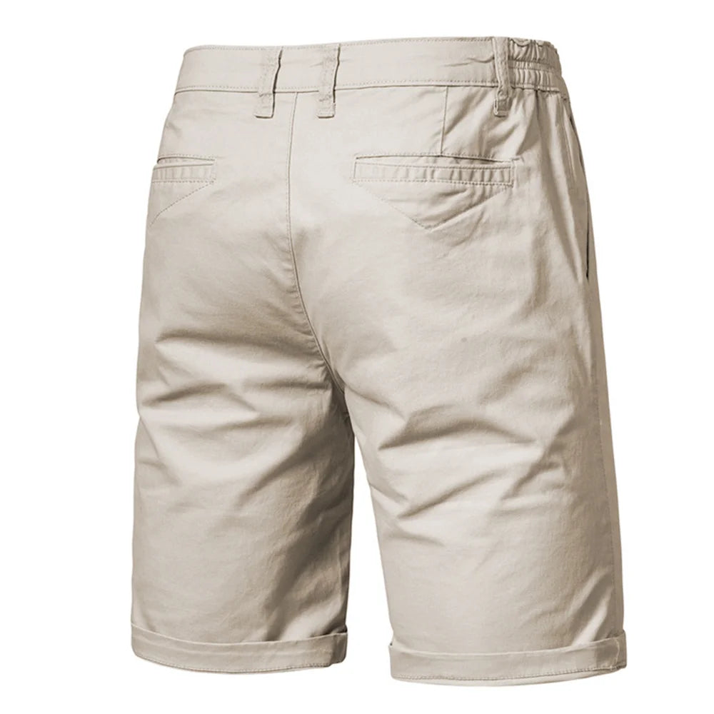 Cotton Solid Shorts