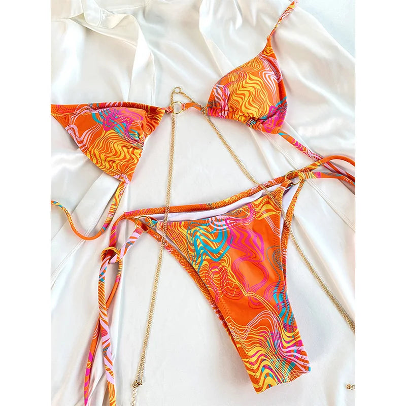 Triangle Chains Bikini