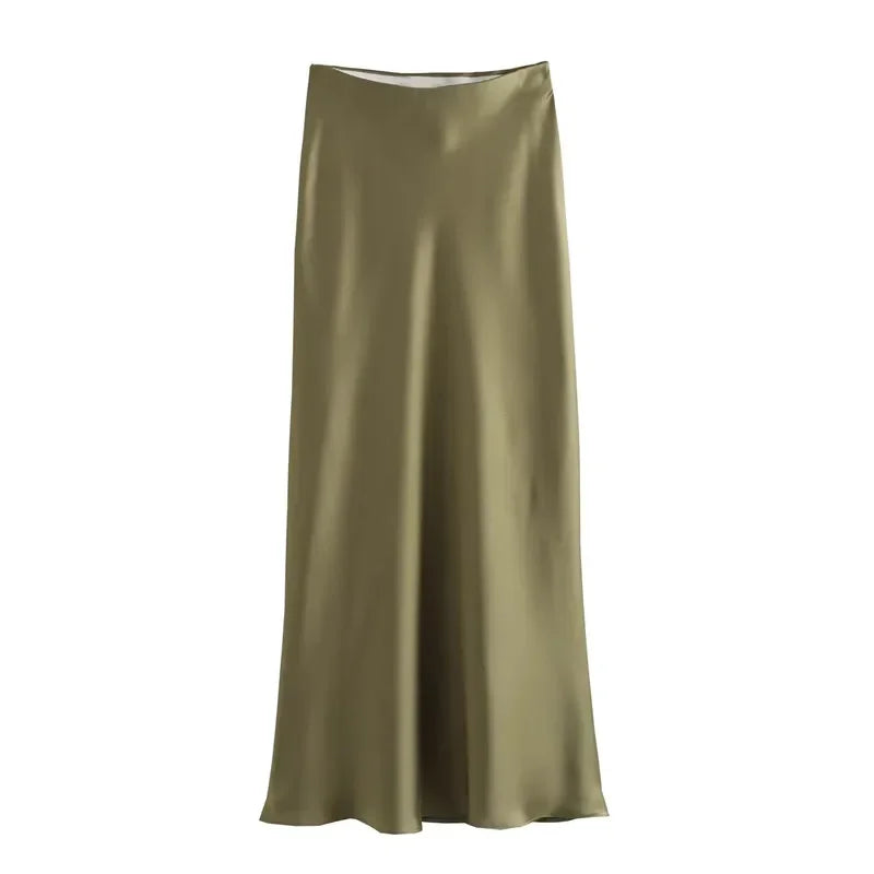 Satin Skirt