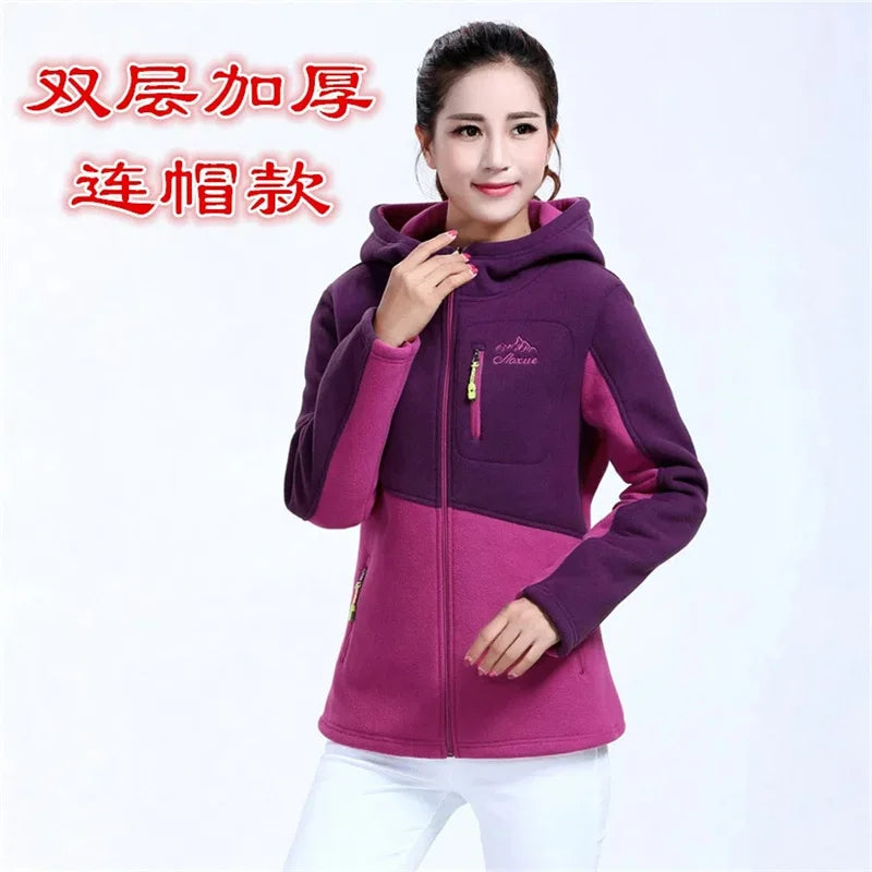 Fleece Embroidered Jacket