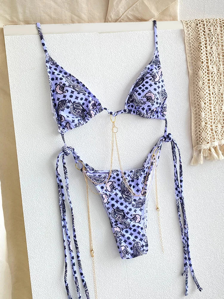 Triangle Chains Bikini