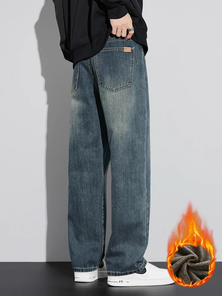 Wide Leg Denim Pants