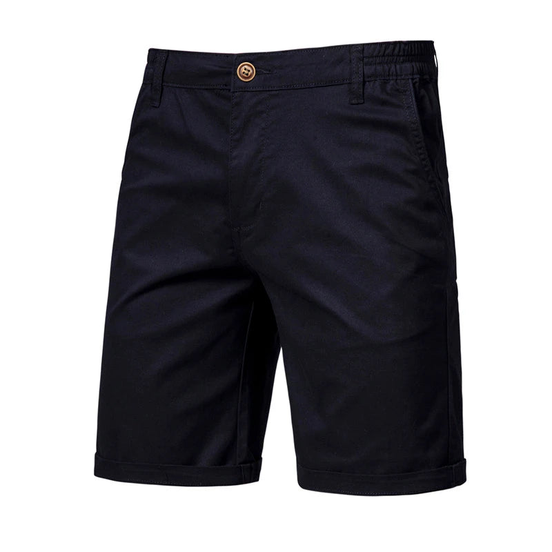 Cotton Solid Shorts