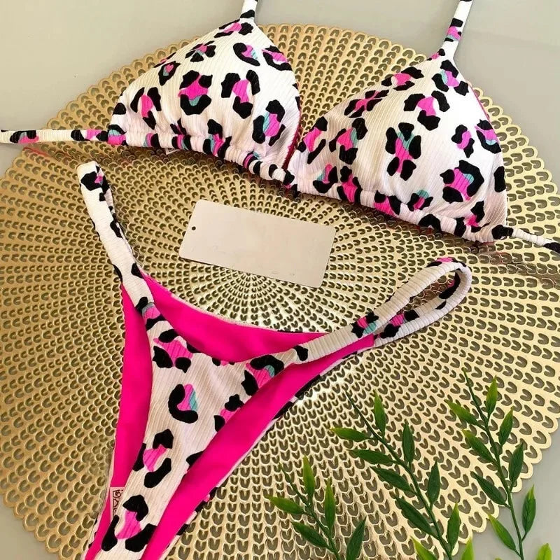 Split Print  Bikini