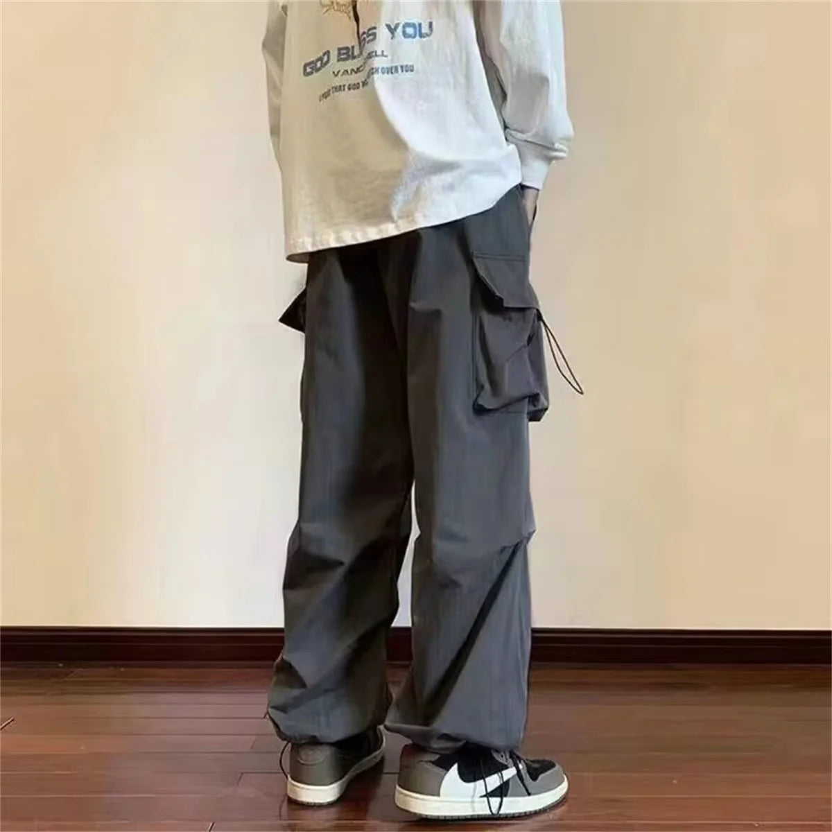 Multi Pocket Baggy Pants