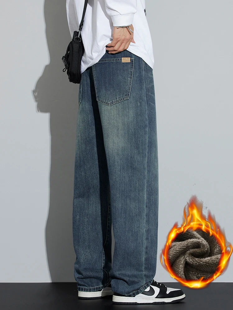 Retro Denim Pants