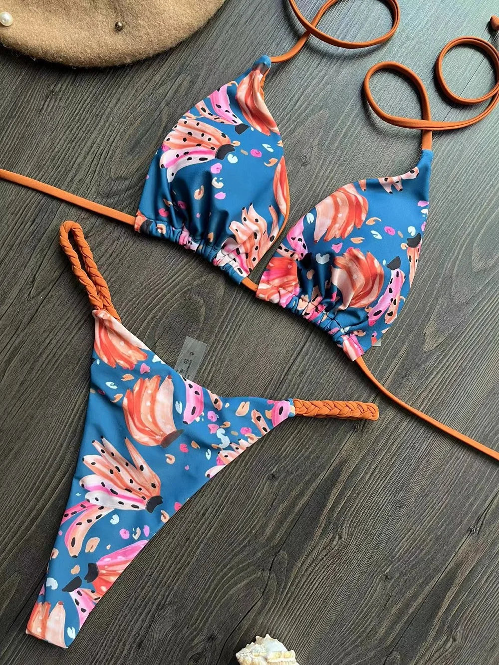 Print Brazilian Bikini