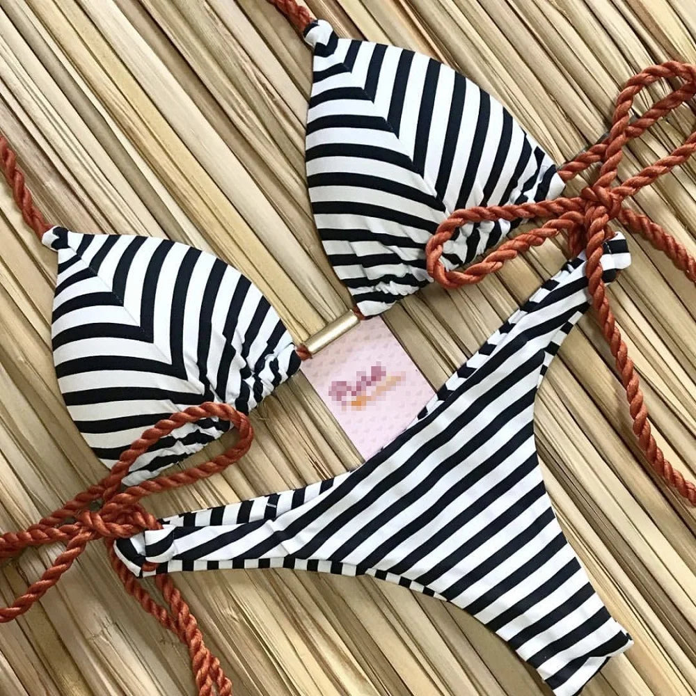 Striped Bikini