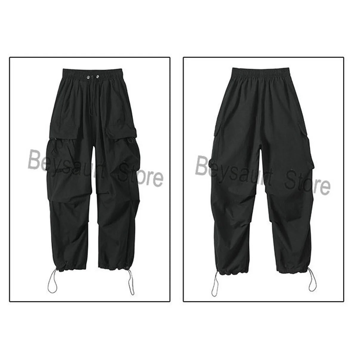 Multi Pocket Baggy Pants