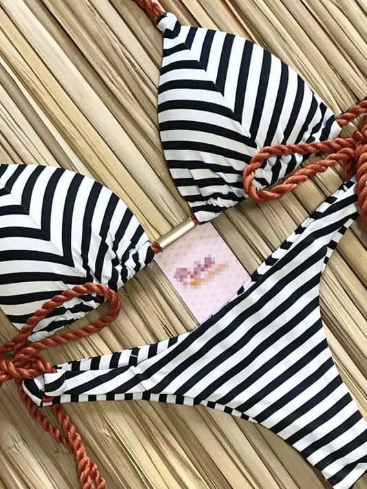 Striped Bikini