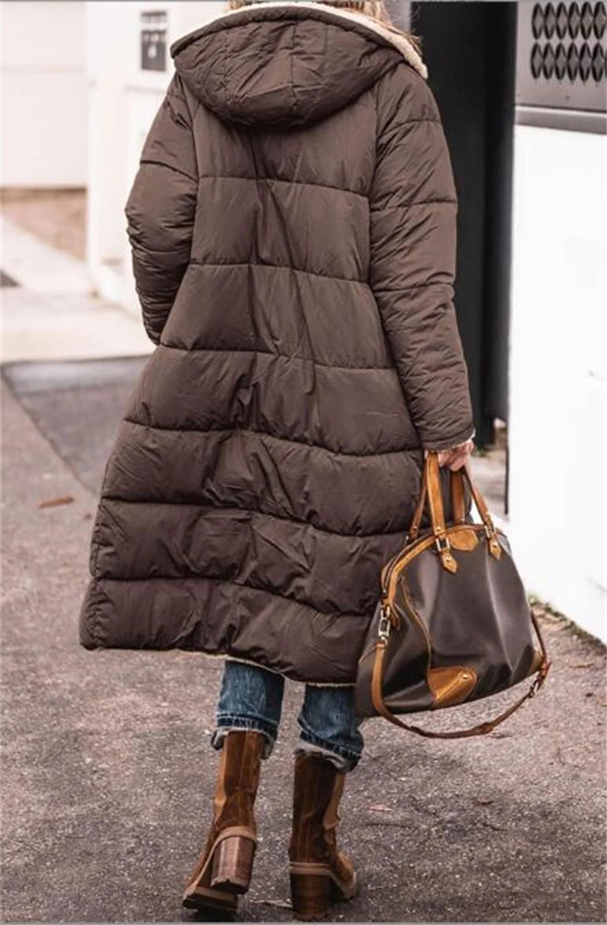 Hooded Quilted Jacket