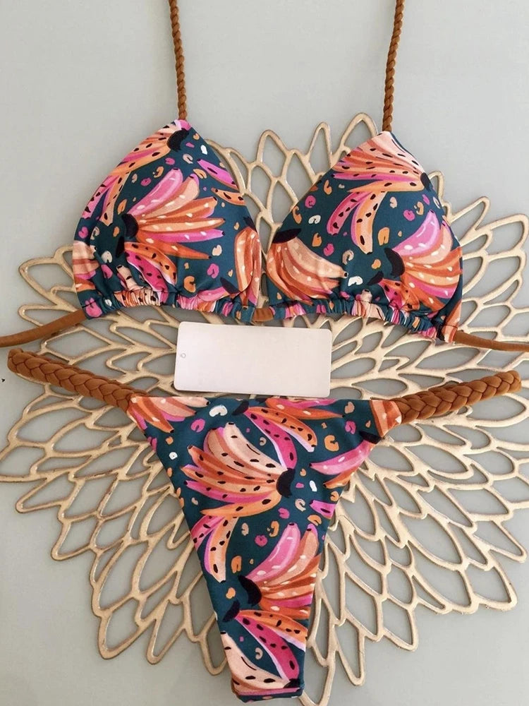 Print Brazilian Bikini