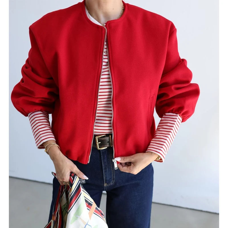 Zipper Bomber Jackets