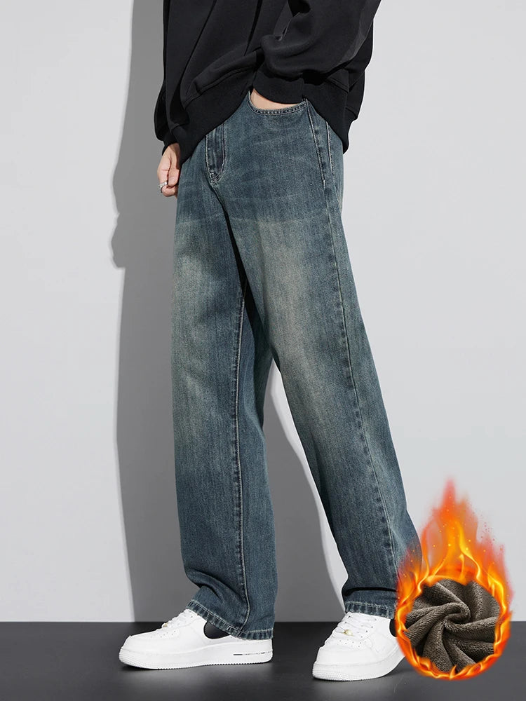 Wide Leg Denim Pants