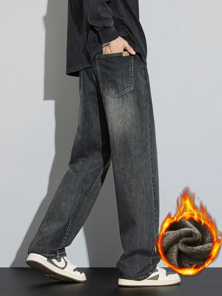 Retro Denim Pants