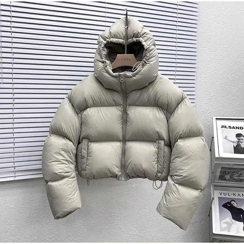 Hooded Loose Puffer Jacket