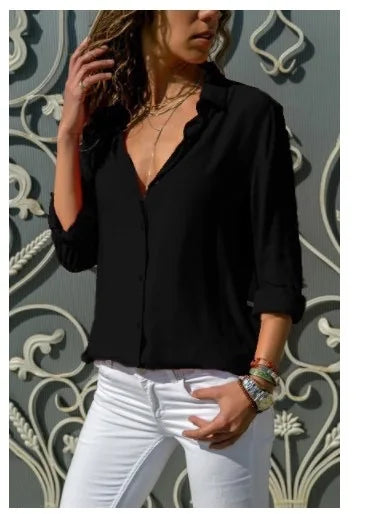 Elegant Solid Blouse