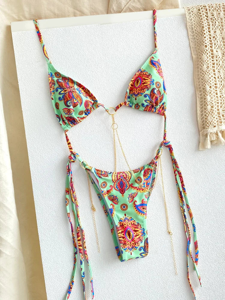 Triangle Chains Bikini