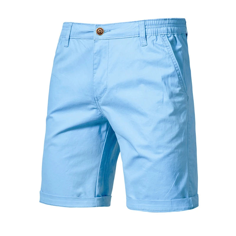 Cotton Solid Shorts