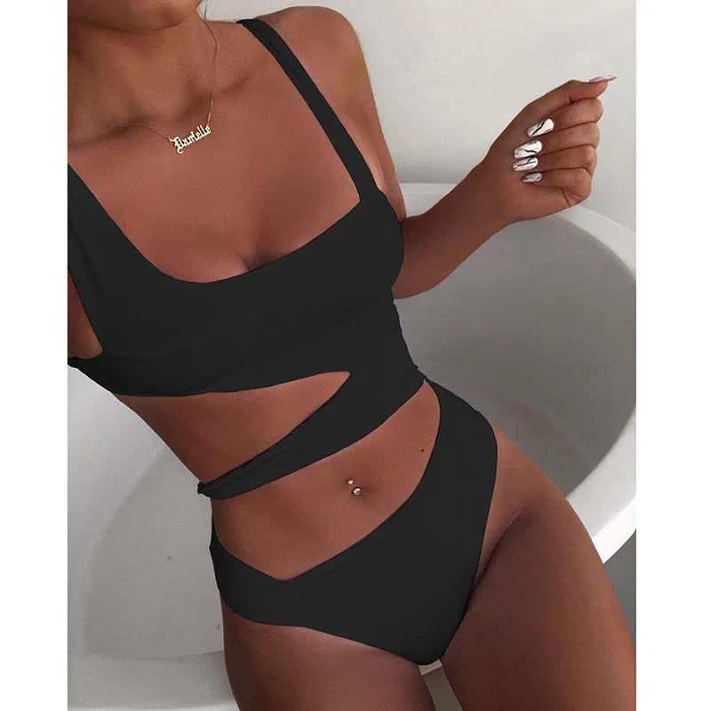 One Shoulder Bikini