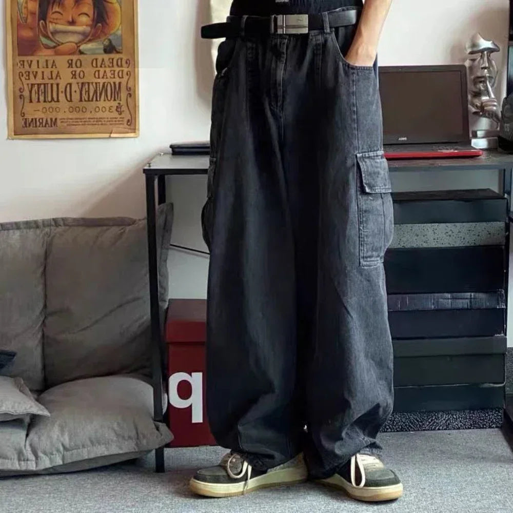 Black Wide Pants