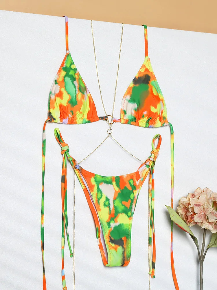 Triangle Chains Bikini