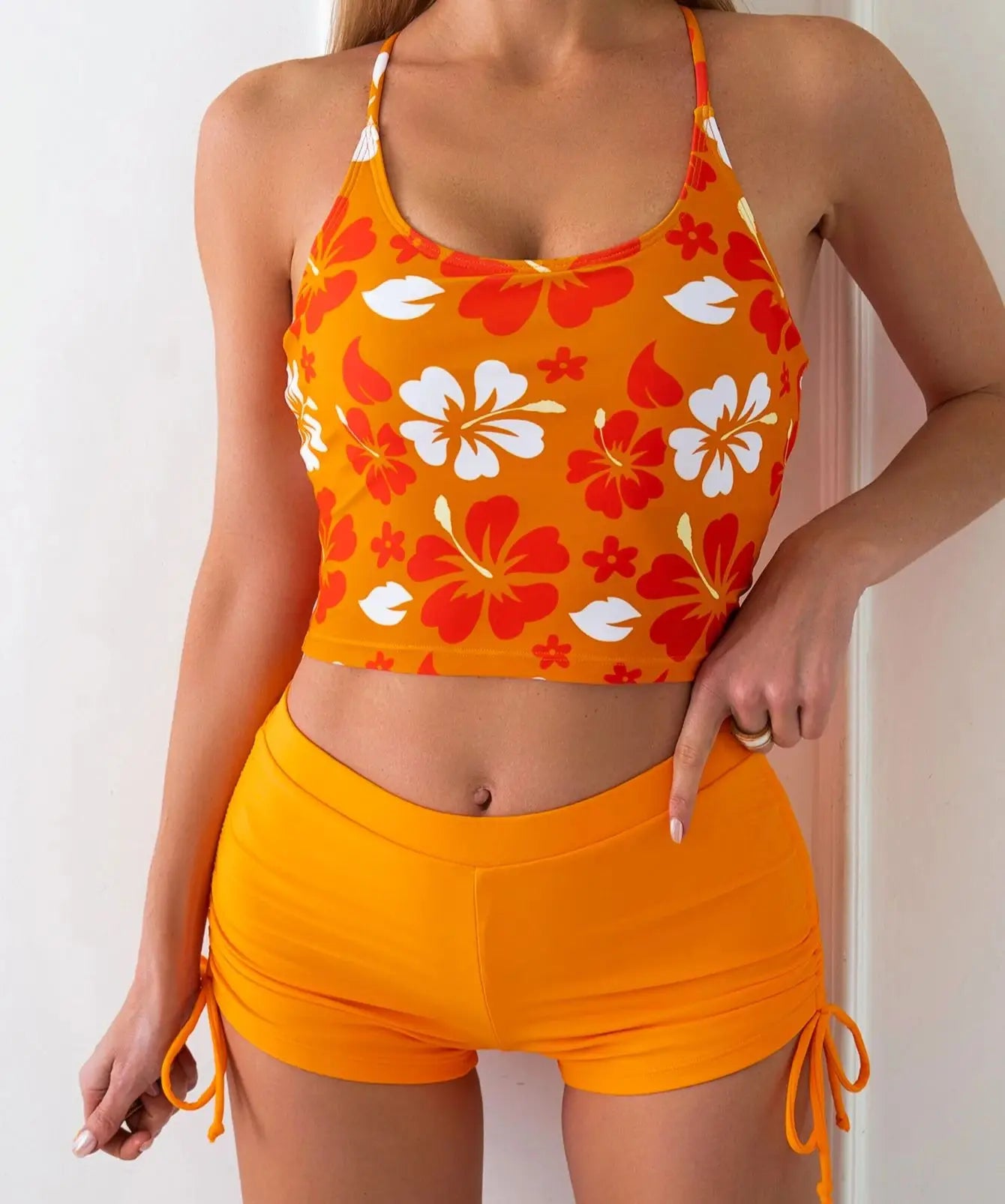 Printed Flower Bikini