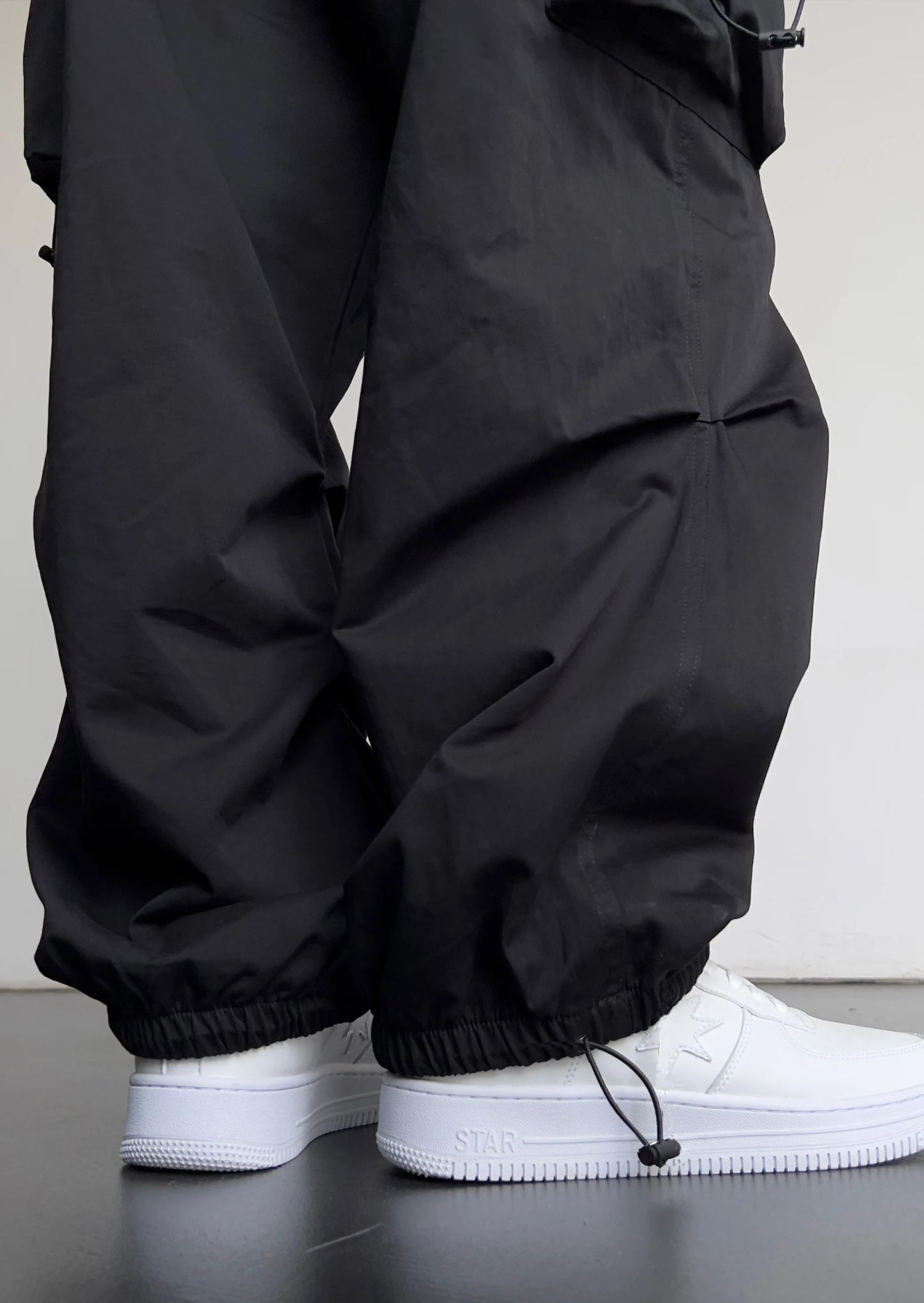 Solid Color Cargo Pants